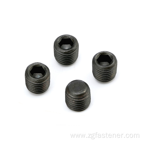 Steel screw plugs Stainless Steel Hex Plug DIN 906 Hexagon Socket Locking Screws Taper Thread Pipe Plugs